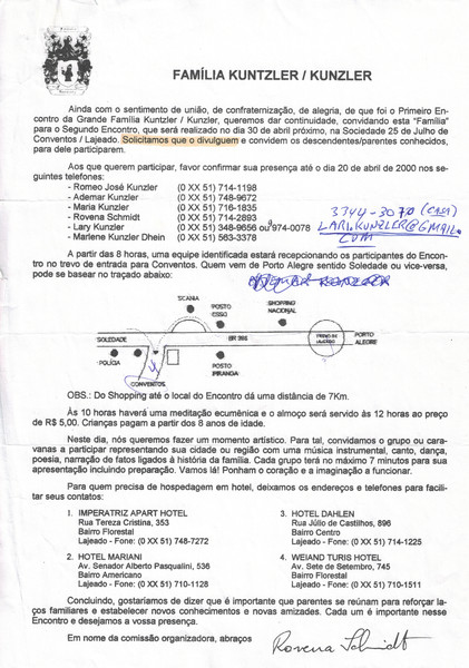 Convite   2%c2%ba encontro   lajeado rs   2000