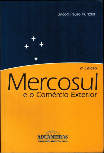 Mercosul e o com%c3%a9rcio int.   2%c2%aa edi%c3%a7%c3%a3o   anverso