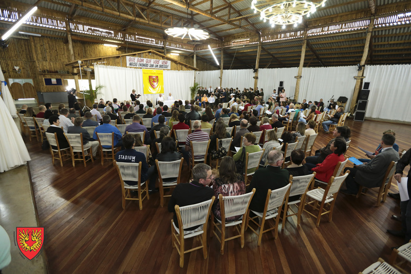 Foto vista grande grupo