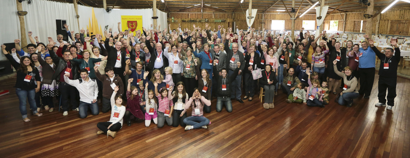 Foto coletiva todas as pessoas que estavam no evento 2